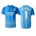 Real Madrid Thibaut Courtois #1 Keeper Hjemmedrakt 2025-26 Korte ermer